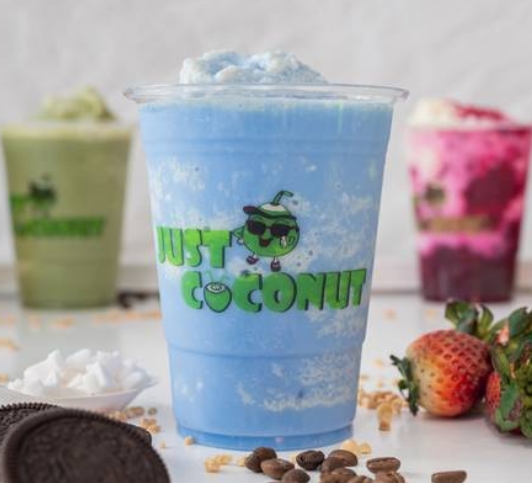 Blue Spirulina Coconut Shake