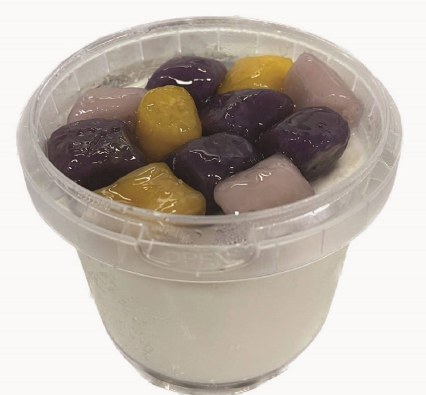 Taro Balls Coconut Pudding